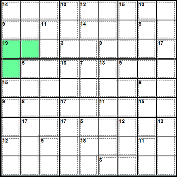 Killer Sudoku (Mini Sudoku Series #92)